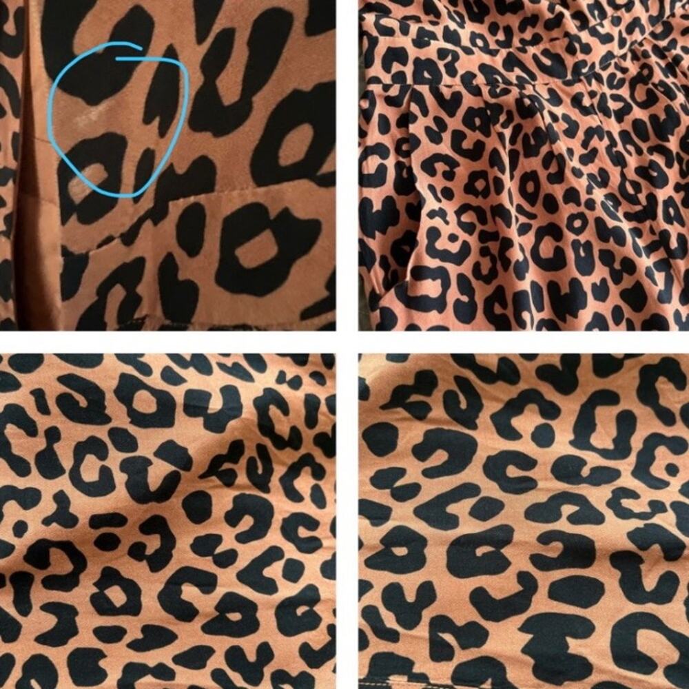 Lovers and Friends Keon Bold Animal Cheetah Print Jumpsuit Size S - Picture 7 of 13